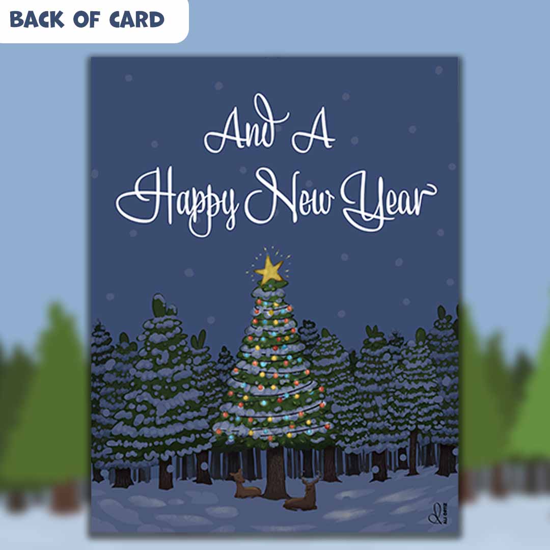 and a happy new year forest